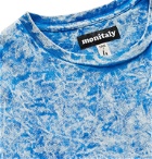 Monitaly - Tie-Dyed Cotton-Jersey T-Shirt - Blue