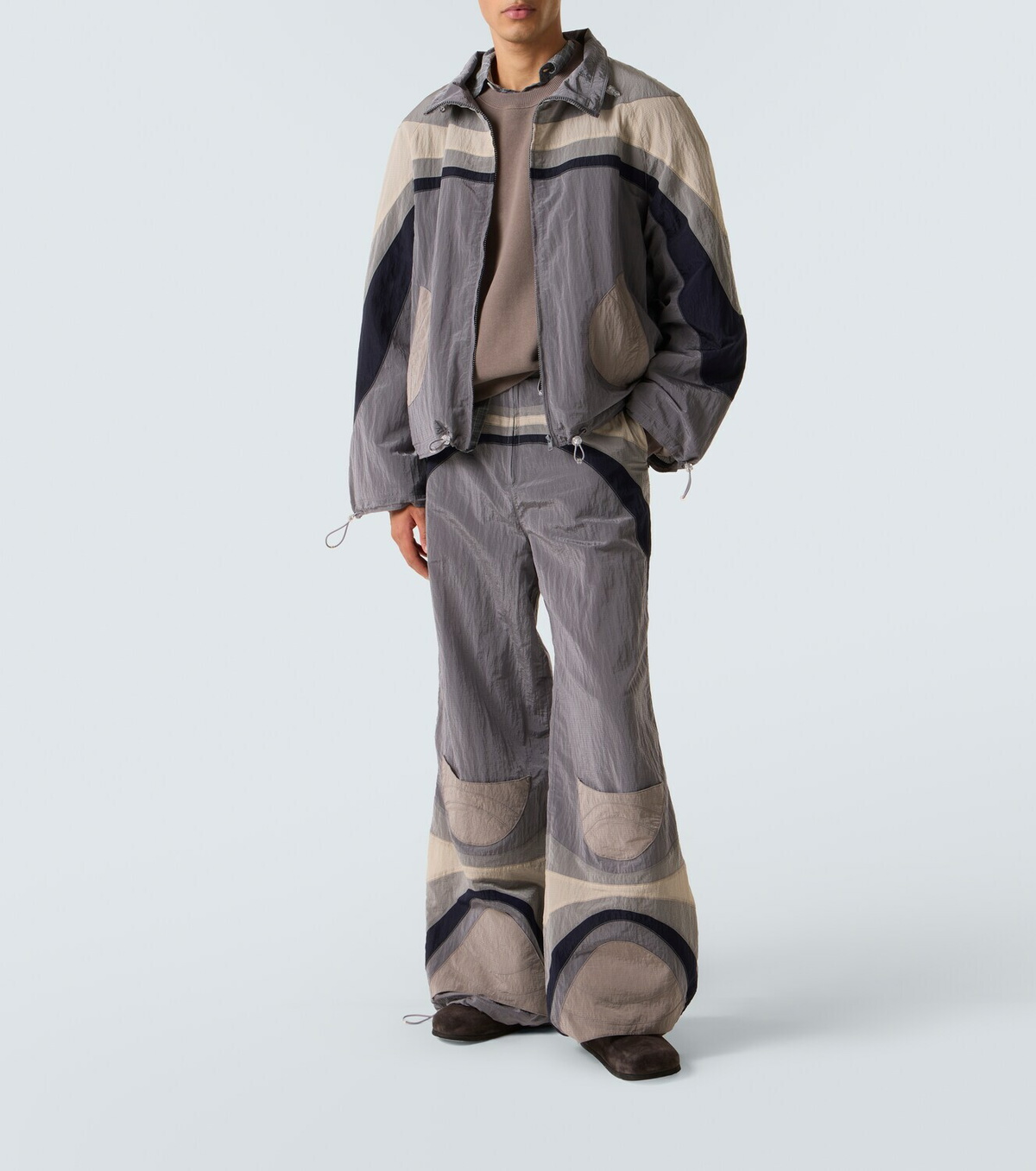 ERL Technical flared pants