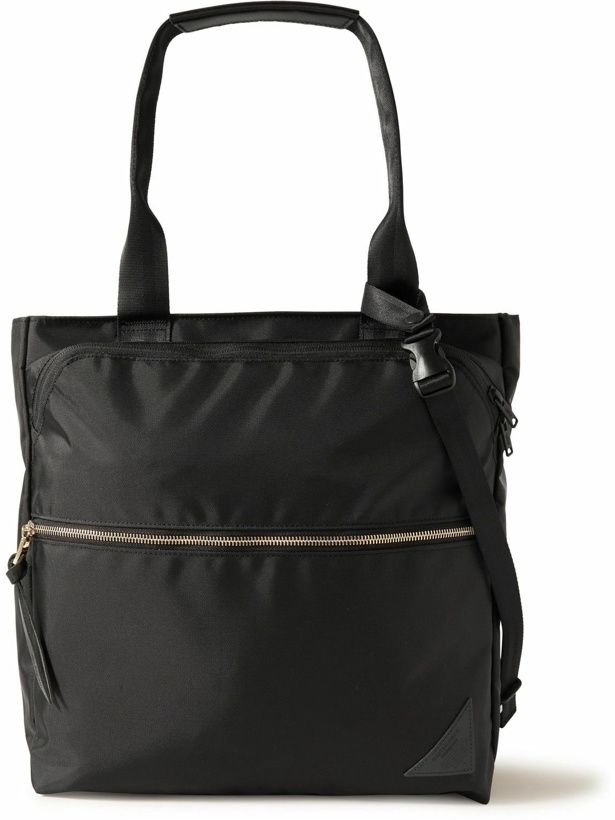 Photo: Master-Piece - Leather-Trimmed Nylon Tote Bag