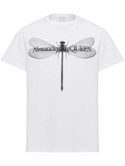 ALEXANDER MCQUEEN - Dragonfly Print Organic Cotton T-shirt