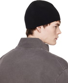 OUR LEGACY Black Merino Wool Beanie