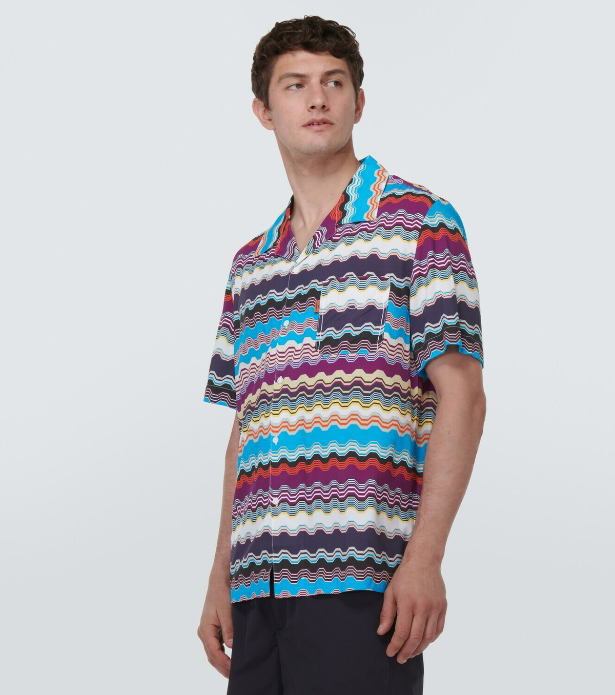 Tシャツ・カットソー M Missoni Zig Zag Short Sleeve Shirt Missoni Zig-zag short-sleeved shirt Missoni