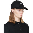 A.P.C. Black Charlie Baseball Cap