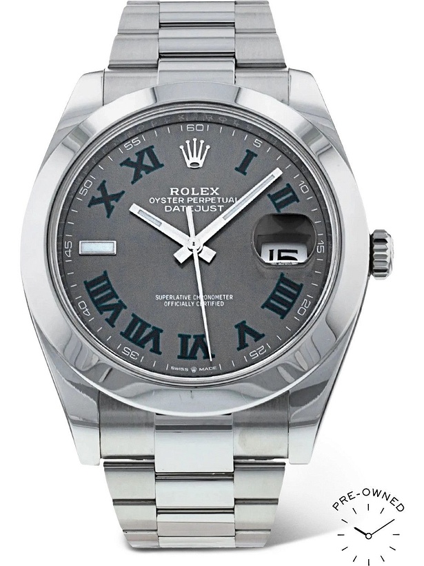 Photo: ROLEX - Pre-Owned 2020 Datejust Automatic 41mm Oystersteel Watch, Ref. No. 126300