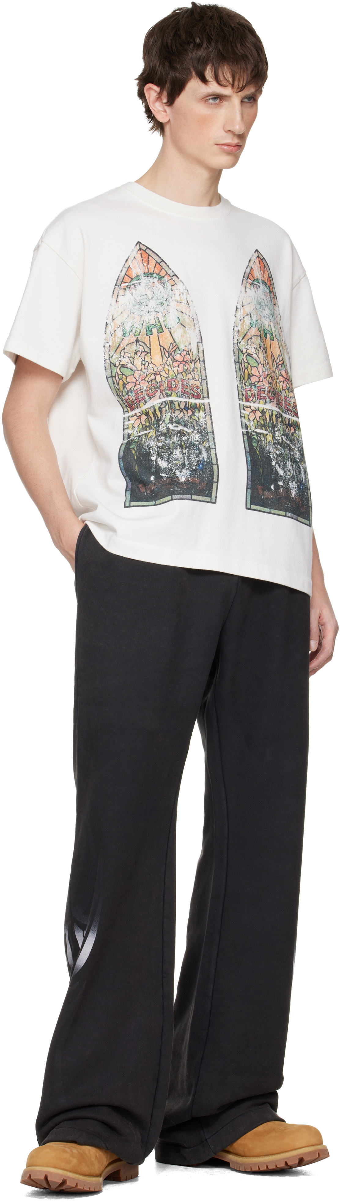 Who Decides War Black Winged Sweatpants