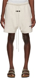 Fear of God ESSENTIALS Off-White Cotton Shorts