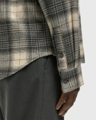 Calvin Klein Jeans LS BRUSHED PLAID EASY SHIRT Green Mens Longsleefe