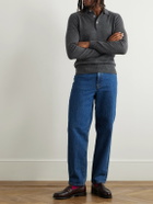 Drake's - Wool Polo Shirt - Gray