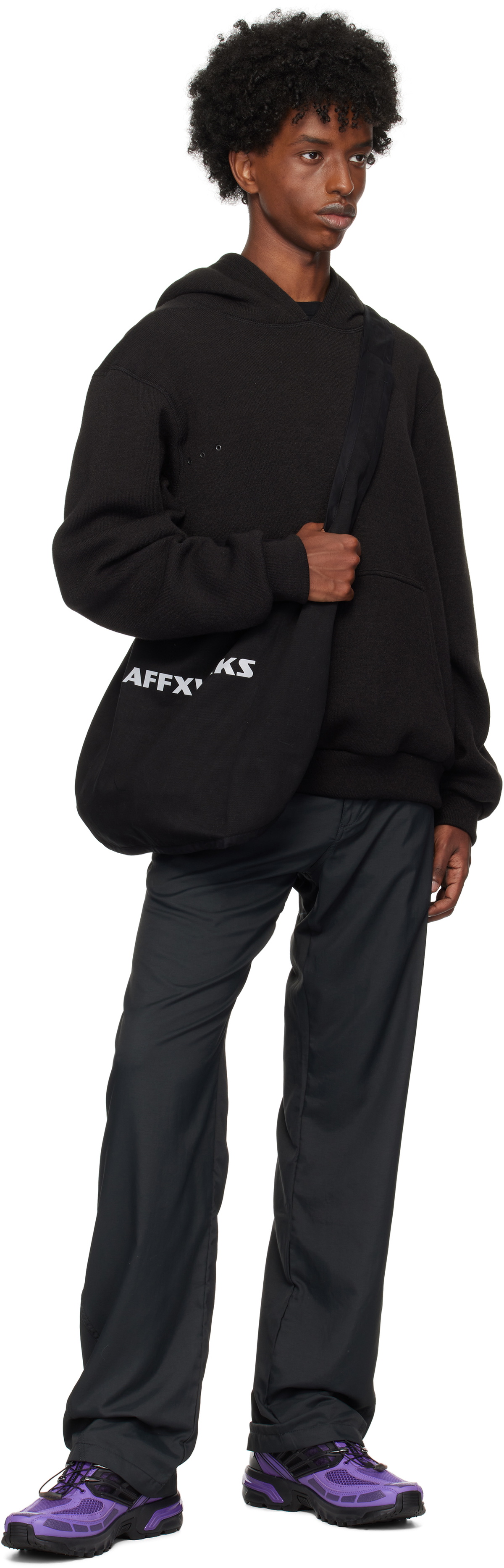 AFFXWRKS Black Vent Hoodie