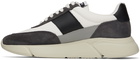 Axel Arigato Gray & White Genesis Vintage Sneakers