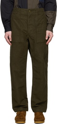 Engineered Garments Khaki Fatigue Trousers