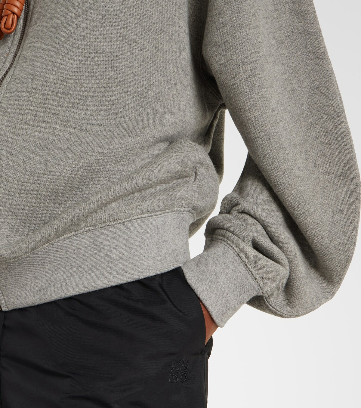 Loewe Flamenco cotton and cashmere hoodie