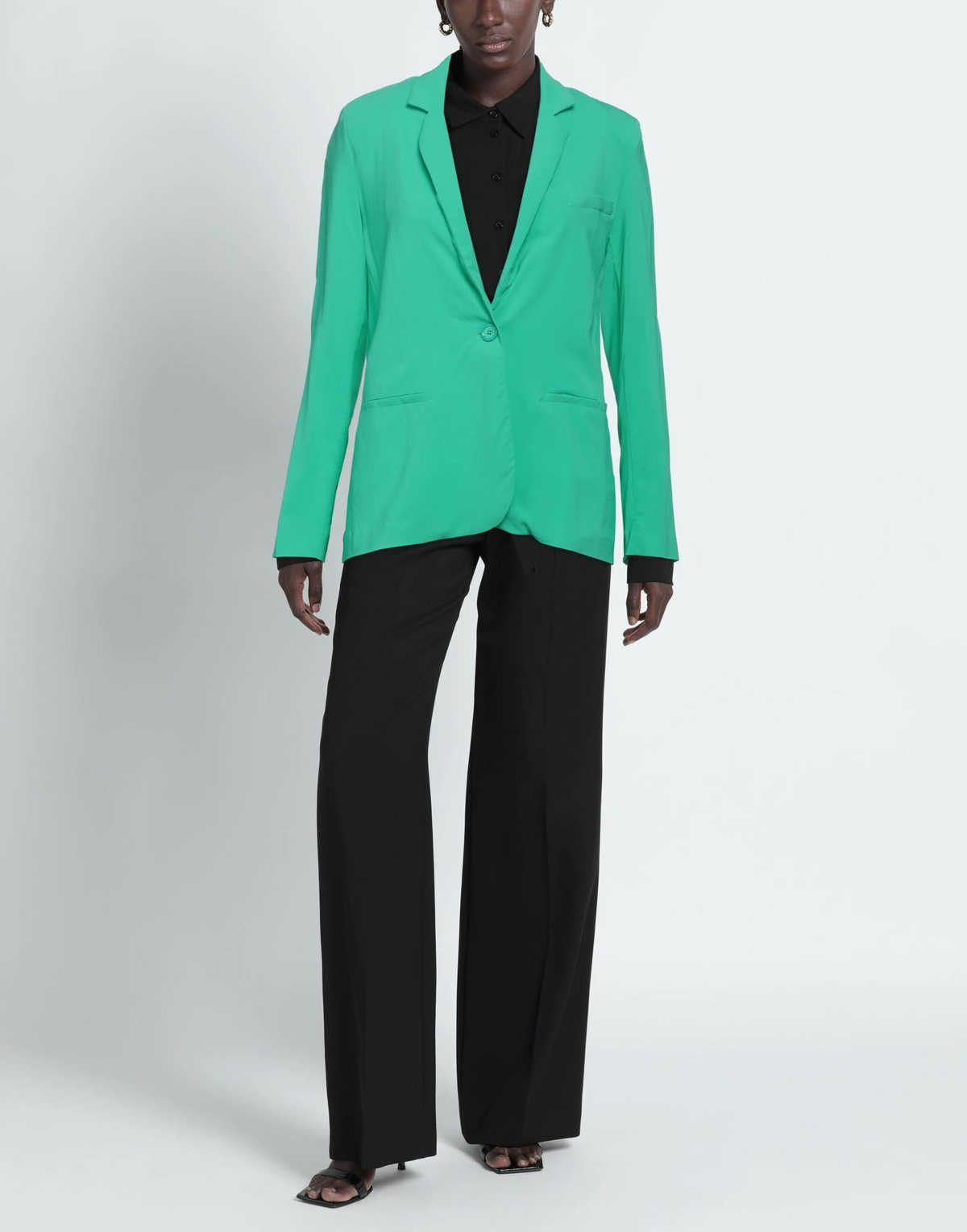 Jucca Womens Blazer Emerald in Green