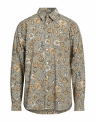Maison Kitsuné Mens Shirt in Sage green