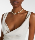 Vivienne Westwood Panther draped ruched midi dress