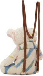 Palm Angels Off-White Bear Backpack