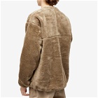 Manastash Men's Bigfoot Snap Fleece Jacket in Grey