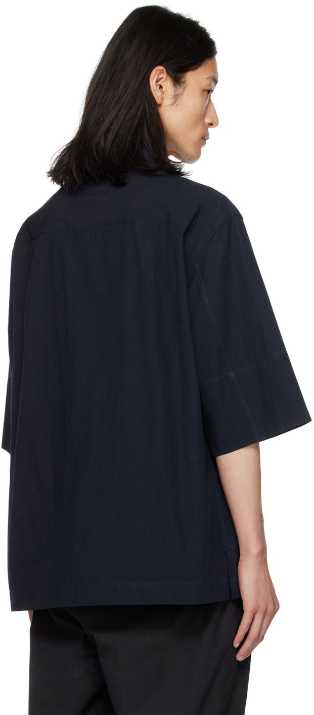 Margaret Howell Blue Boxy Shirt