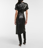 Isabel Marant - Carly leather midi dress