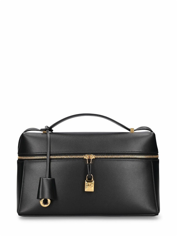 Photo: LORO PIANA Extra Bag 27 Leather Top Handle Bag