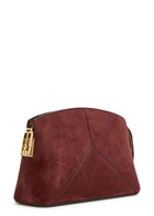 Victoria Beckham Victoria Suede Crossbody bag - Dark Brown - One Size