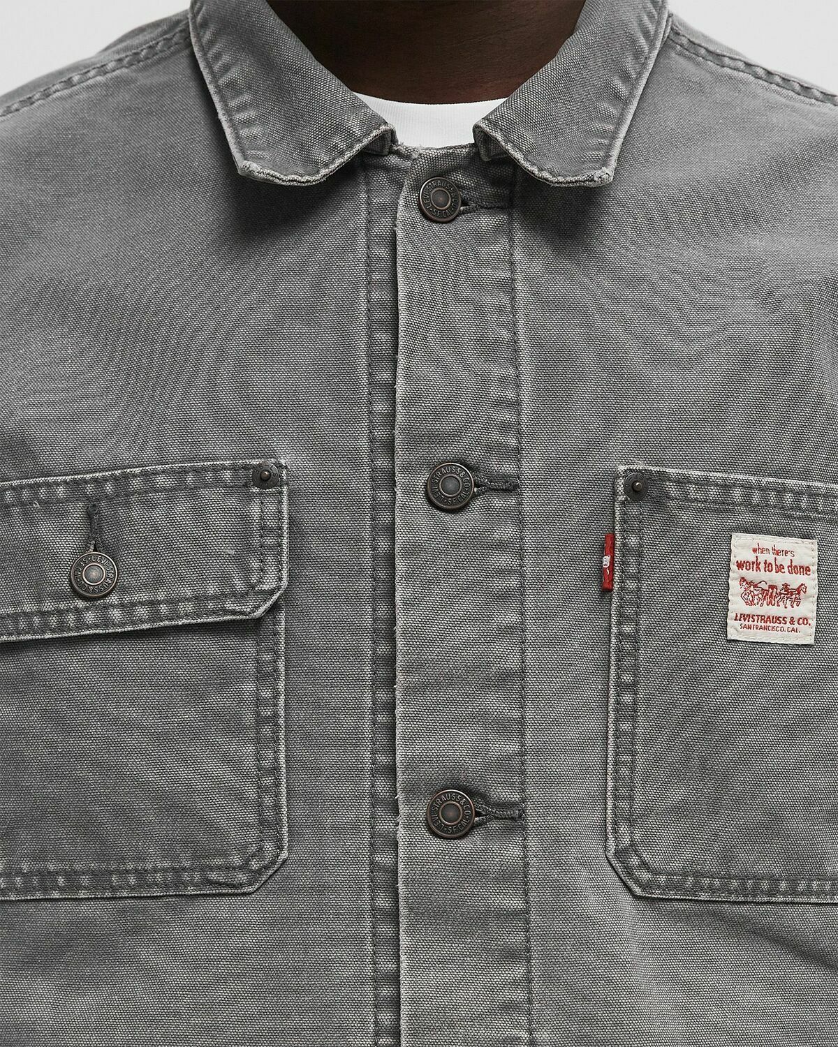 Levis SUNRISE TRUCKER Grey Mens Denim Jacket