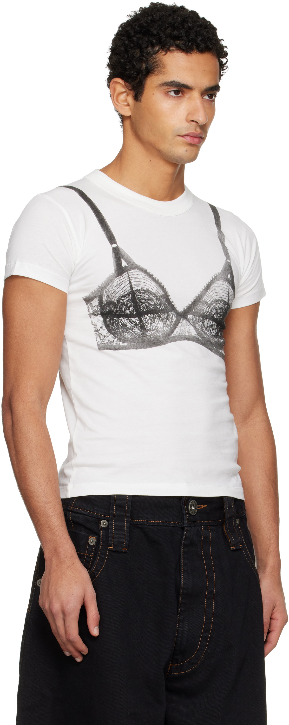 VAQUERA White Bra T-shirt