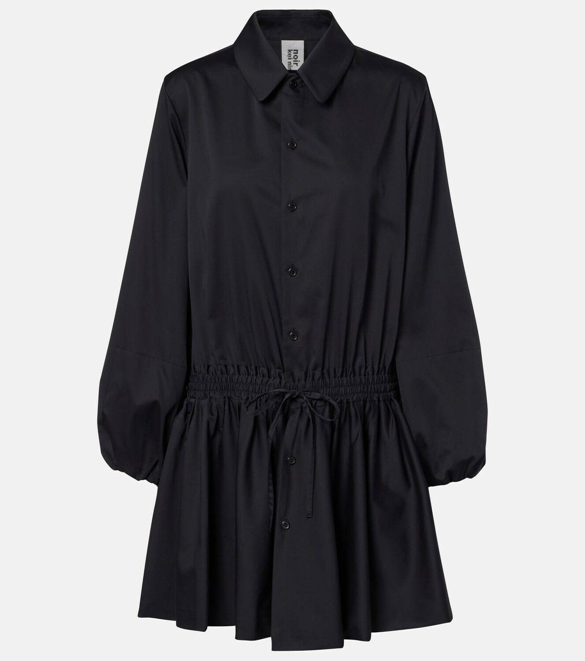 Noir Kei Ninomiya Cotton shirt dress