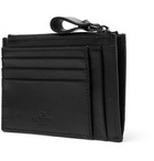 Valentino - Rockstud Leather Zipped Cardholder - Black