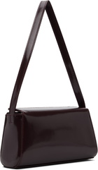 St. Agni Burgundy Mini Baguette Bag