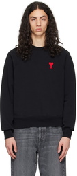 AMI Paris Black Ami de Cœur Sweatshirt