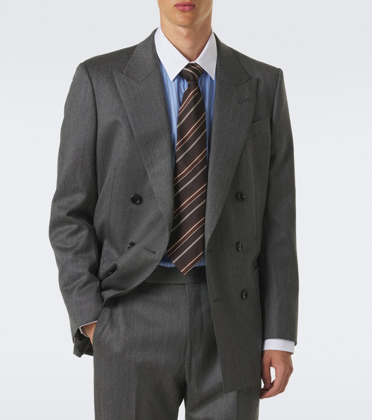 Tom Ford Striped silk tie