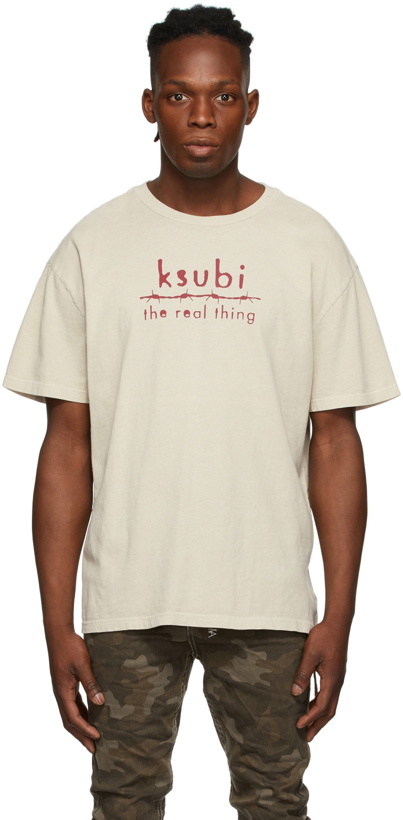 Photo: Ksubi Tan Real Biggie T-Shirt