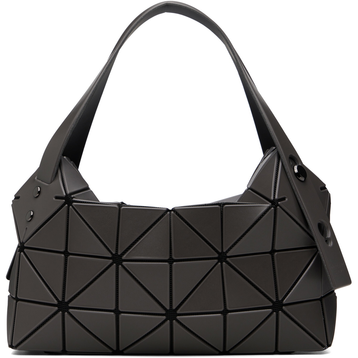 BAO BAO ISSEY MIYAKE Gray Boston Tote