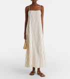Asceno Melfi striped maxi dress