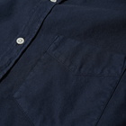 NN07 Men's Button Down Errico Oxford Shirt in Navy Blue