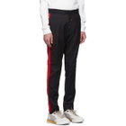 Hugo Black Solid Stripe Trousers