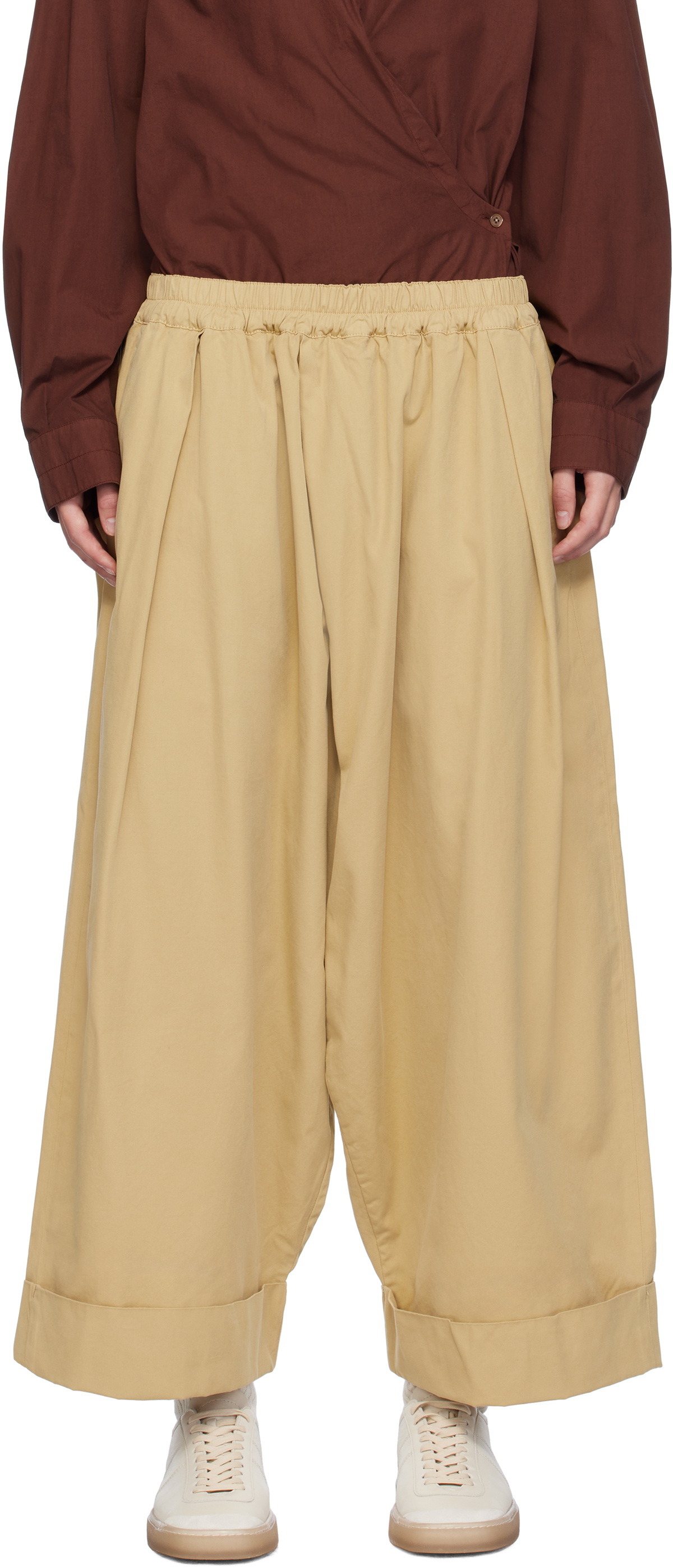 Toogood Beige 'The Baker' Trousers