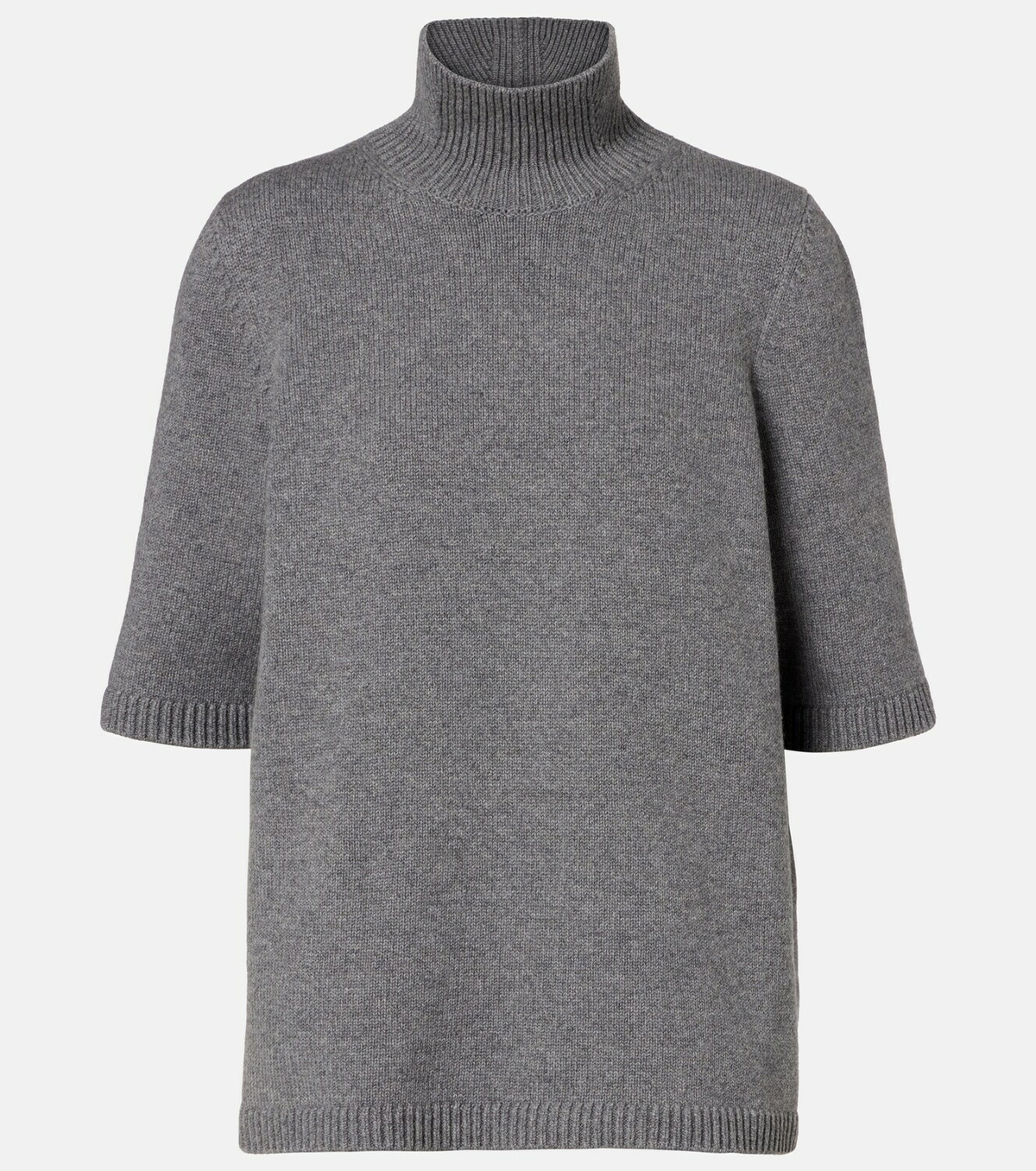 Alaïa Knitted cashmere-blend turtleneck top