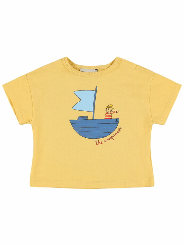 Photo: THE CAMPAMENTO Printed Cotton Jersey T-shirt