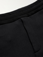 ALEXANDER MCQUEEN - Logo-Embroidered Loopback Cotton-Jersey Sweatpants - Black