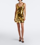 Rabanne Sequined minidress