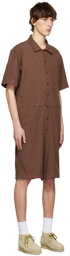 ts(s) Brown Rayon Jumpsuit