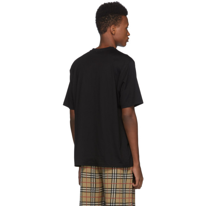 [BURBERRY]バーバリーELISON PRTメンズTシャツBLACK Amazon | [BURBERRY] バーバリー ELLISON PRT ロゴ Tシャツ 半袖