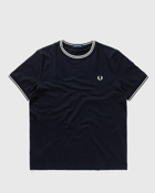 Fred Perry Twin Tipped T Shirt Blue - Mens - Shortsleeves