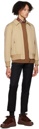 Burberry Brown Embroidered Sweater