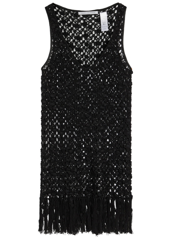 Photo: Maria Mcmanus Macramé Cotton top Black