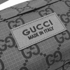 Gucci Men's GG Ripstop Crossbody Bag in Black