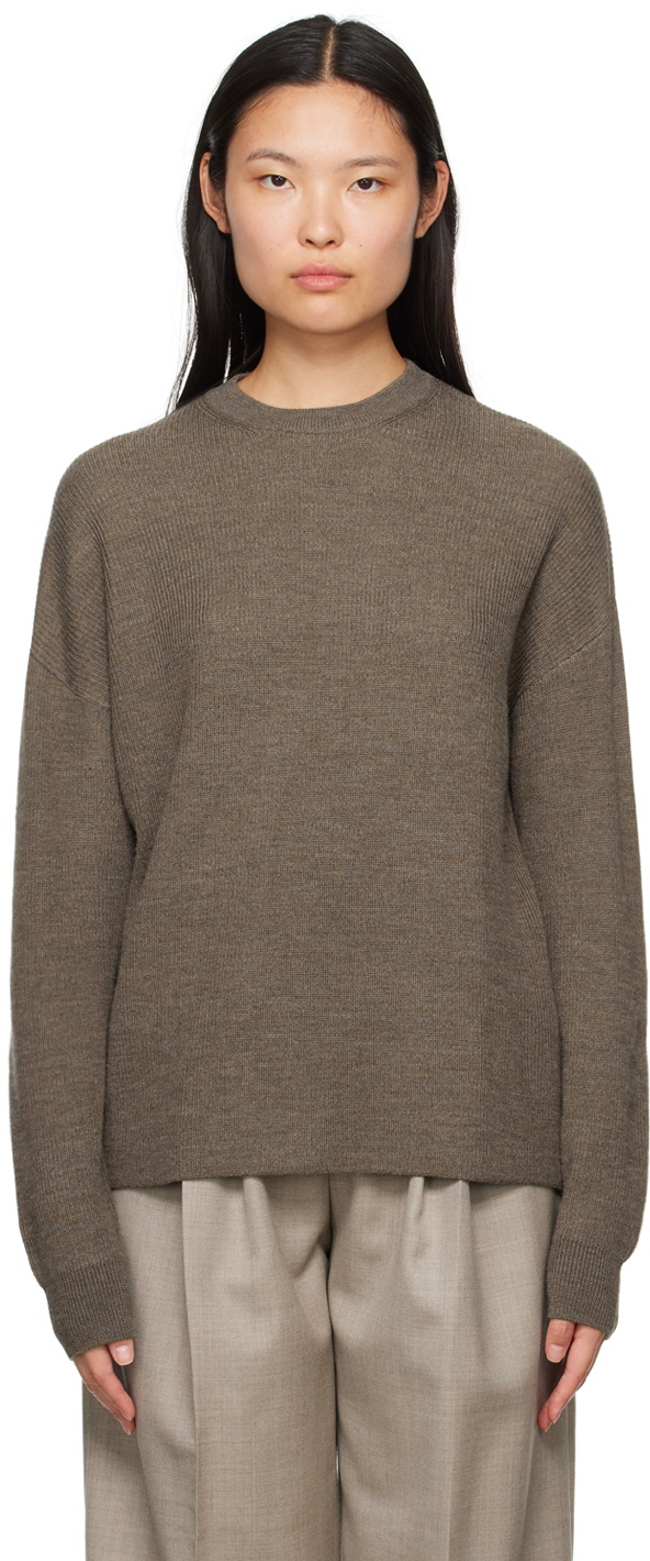 Mark Kenly Domino Tan Studio Brown Kili Sweater