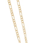 MAPLE - Figaro 14-Karat Gold-Filled Chain Necklace - Gold